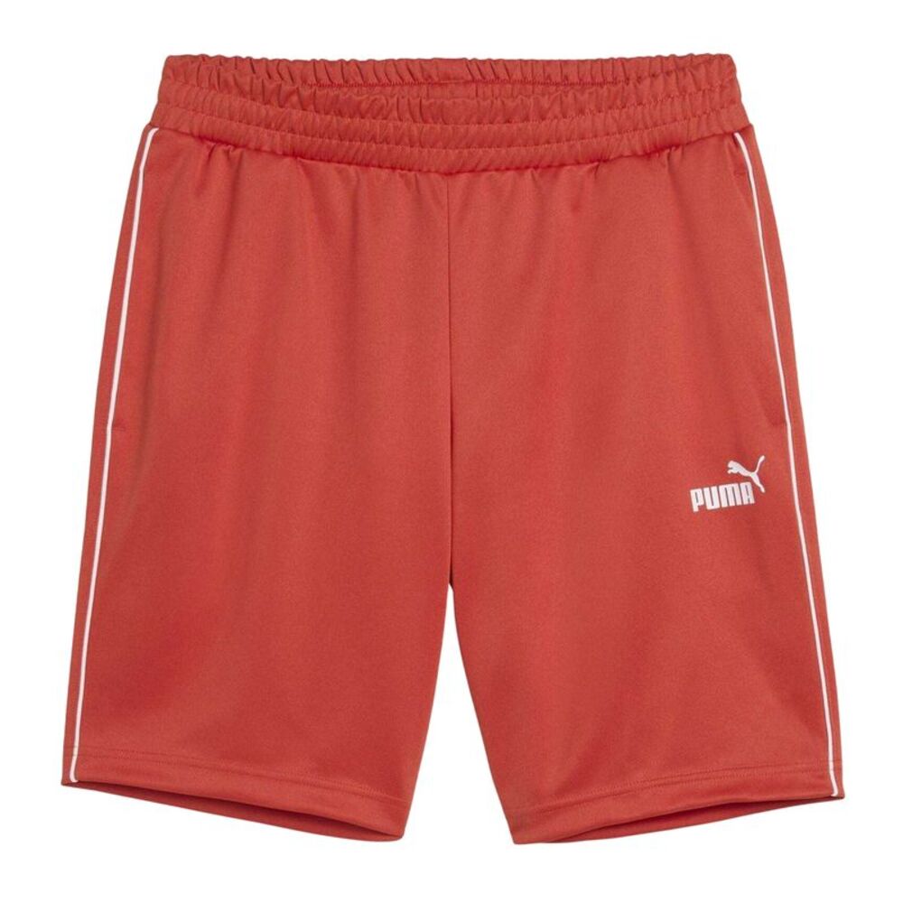 Puma Mens Sport Contrast Piping Shorts / Fire Red